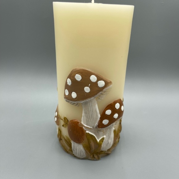 Ashland® 6" Mushroom Pillar Candle, 🍄 🕯️ - Picture 6 of 11